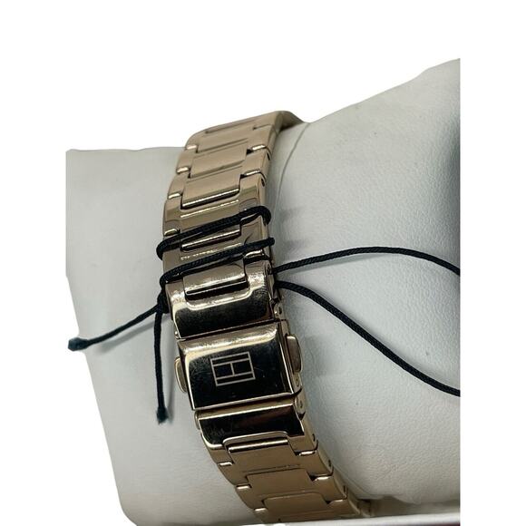 Tommy Hilfiger Rose Gold Tone Bracelet Watch Stainless Steel Crystal Chic (Aria) - Picture 12 of 16